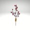 15.5" Red Snow Crabapple Pick – Frosted Faux Berry Stem-224556